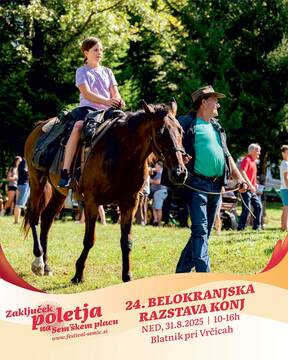 Zaključek poletja, nedelje, Belokranjska razstava konj